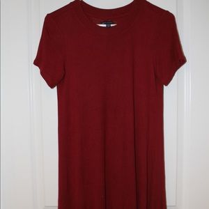 American Eagle- Red swing dress